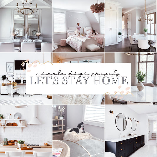 Let's Stay Home Preset Pack