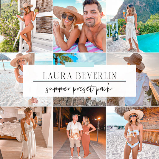 @LAURABEVERLIN's Summer Preset Pack