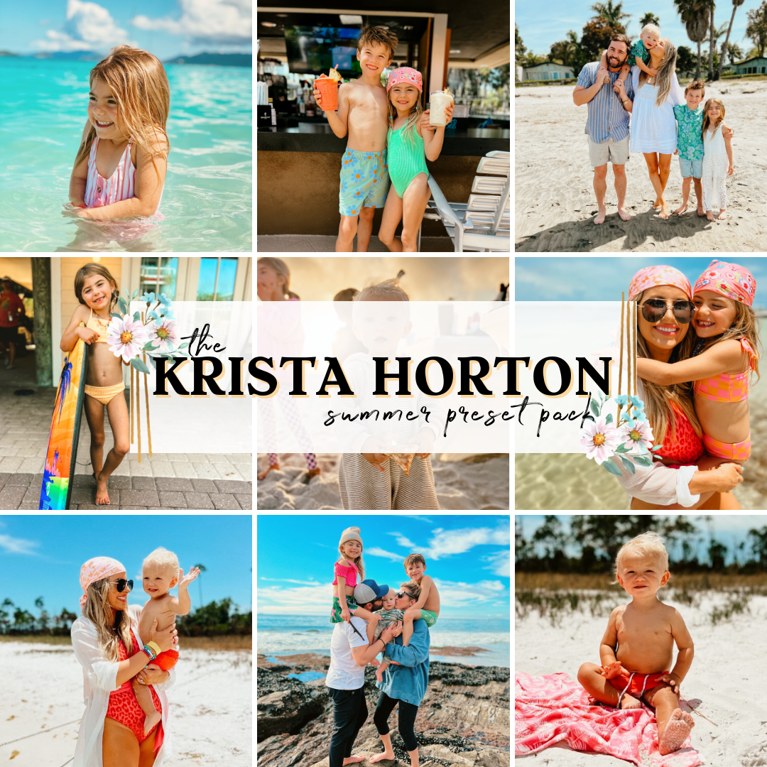 @KRISTA.HORTON's Summer Preset Pack
